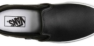 Vans - Asher perforated slip-on sneakers - Women's